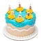 Bakery Crafts Birthday Party Puppy Dogs Shaped Cake Candles - 6 pc
